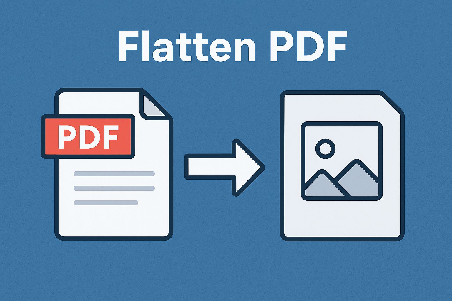 Flatten PDF